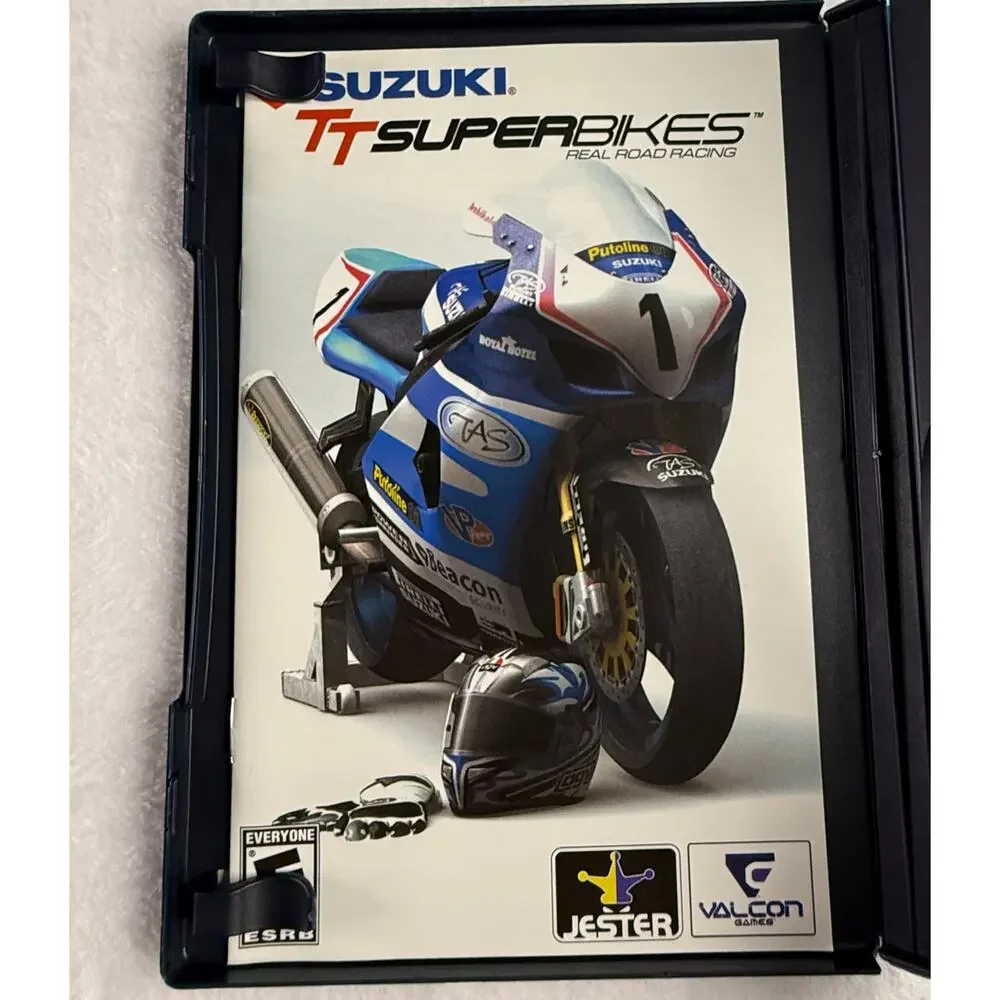 Suzuki TT Superbikes Real Road Racing (Sony PS2, 2005) With Manual - Playstation